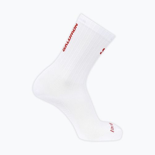 Socks Salomon S/Lab Phantasm Crew 3 white/fiery red