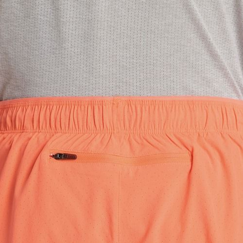 Men's shorts New Balance RC Seamless 5" tangerine heat