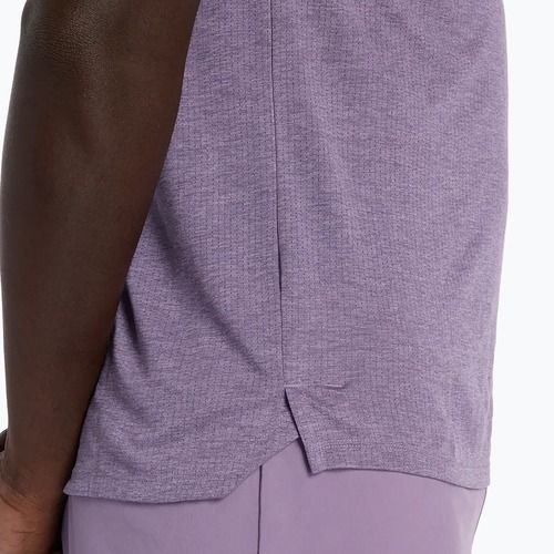 Men's T-shirt New Balance Athletics Run candied violet heather