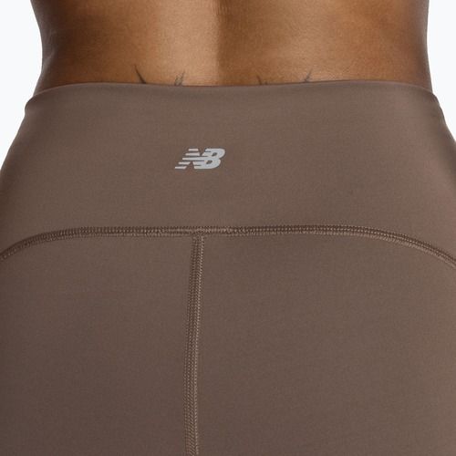 Women's running leggings New Balance Sleek Pocket High Rise cortado