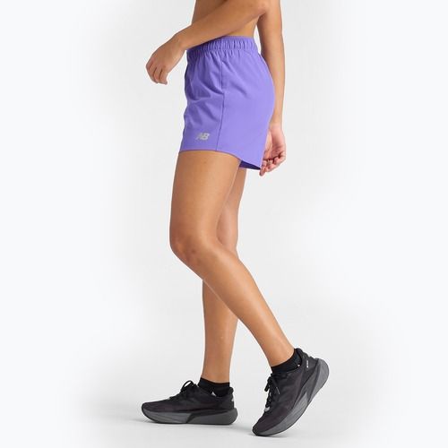 Women's running shorts New Balance RC 5" electric purple