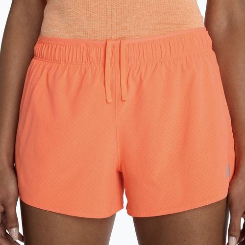 Women's shorts New Balance RC Seamless 3" tangerine heat