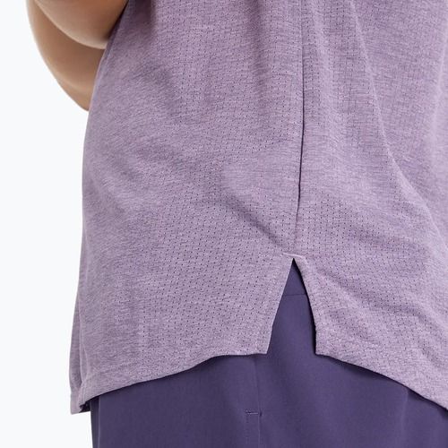 Women's T-shirt New Balance Athletics candied violet heather