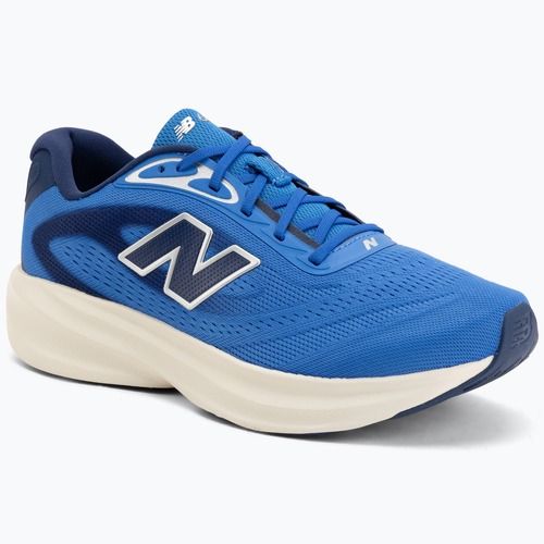 Men's running shoes New Balance Fresh Foam 680's V9 blue bird/faded black/silver metallic