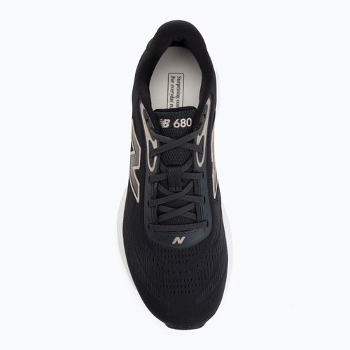 Women's running shoes New Balance Fresh Foam 680's V9 black/phantom/champagne metallic