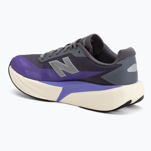 Men's running shoes New Balance FuelCell Rebel V5 electric indigo/truffle salt/silver metallic