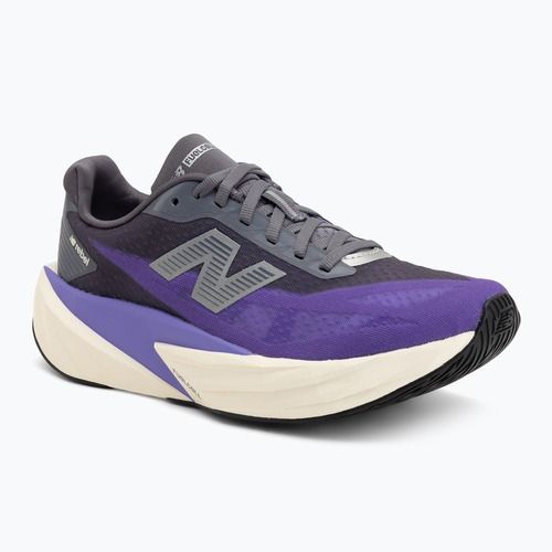 Women's running shoes New Balance FuelCell Rebel V5 electric indigo/truffle salt/silver metallic
