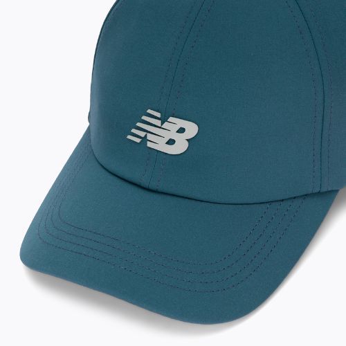 Baseball cap New Balance 6 Panel Performance V 2.0 big teal