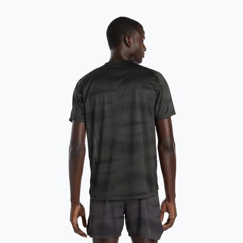 Men's T-shirt New Balance Athletics Printed black/grey