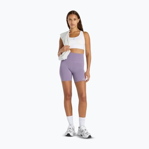 Women's shorts New Balance Harmony High Rise candied violet
