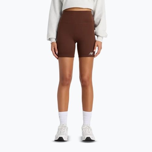 Women's shorts New Balance Harmony High Rise pumpernickel