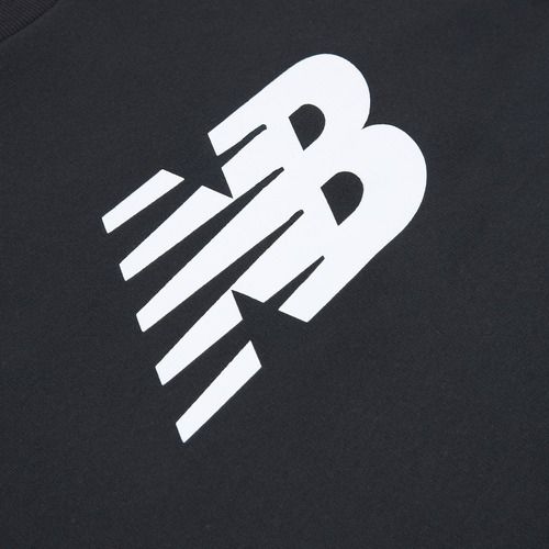 Men's sweatshirt New Balance Sport Core Brushed Crew black/white