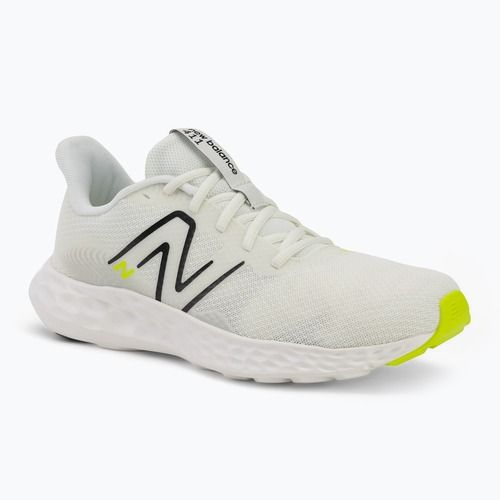 Men's running shoes New Balance Fresh Foam 411's V3 sea salt/alkaline green/black