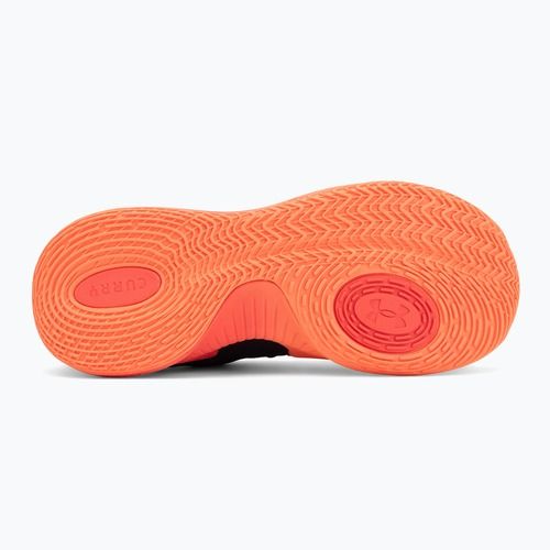 Basketball shoes Under Armour Curry Splash 26 black/electric tangerine/racer red