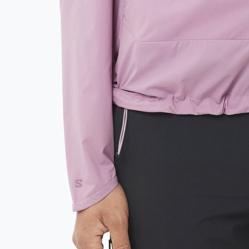 Women's wind jacket Salomon Outwind Full Zip valerian