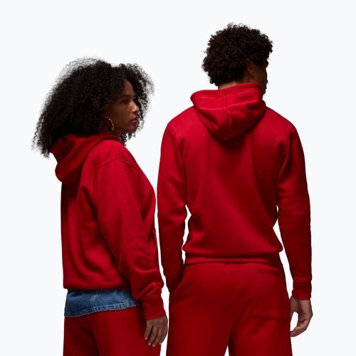Men's sweatshirt Nike Jordan Brooklyn Fleece gym red/white