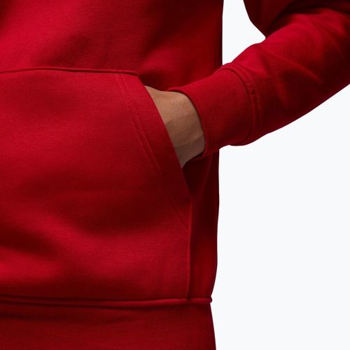 Men's sweatshirt Nike Jordan Brooklyn Fleece gym red/white