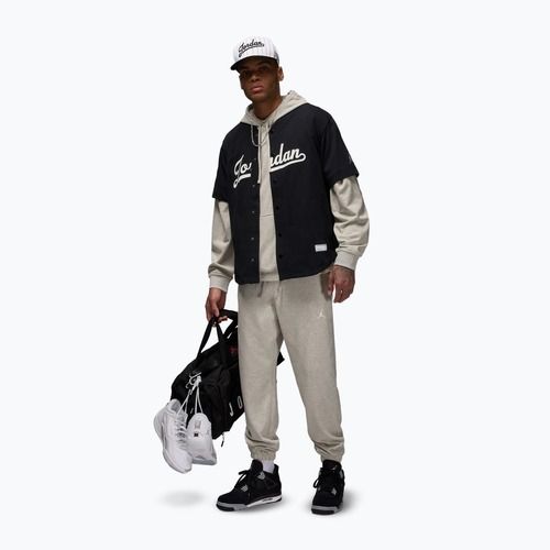 Men's trousers Nike Sport Crossover Dri-Fit grey heather/white