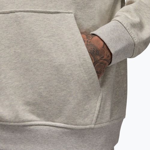 Men's sweatshirt Nike Sport Crossover Dri-Fit grey heather/white