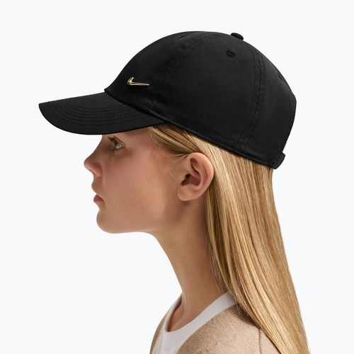 Children's baseball cap Nike Dri-FIT Club black/flt gold