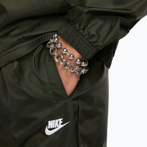 Men's tracksuit Nike Sportswear Club Lined Woven sequoia/white