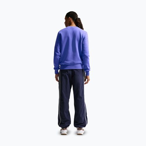 Women's sweatshirt Nike Sportswear Phoenix Fleece Crewneck light medium blue/sail