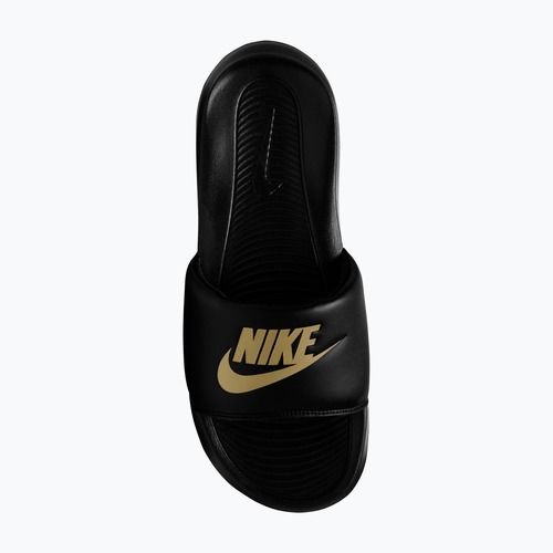 Men's slides Nike Victori One Slide black/metalic gold