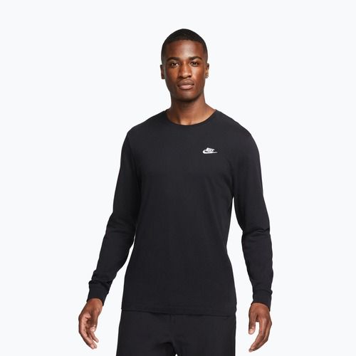 Men's longsleeve Nike Sportswear Club black/white
