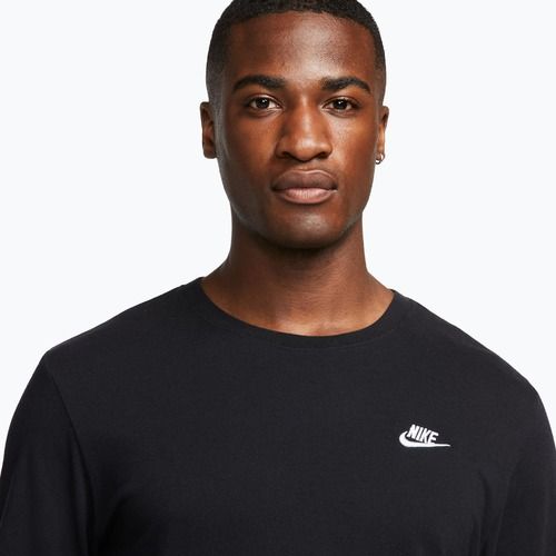 Men's longsleeve Nike Sportswear Club black/white