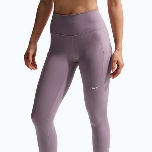 Women's training leggings Nike One High-Waisted 7/8 light violet ore/white