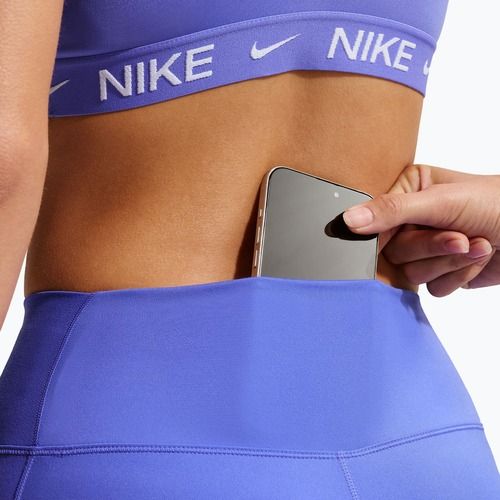 Women's training leggings Nike One High-Waisted 7/8 sapphire/white