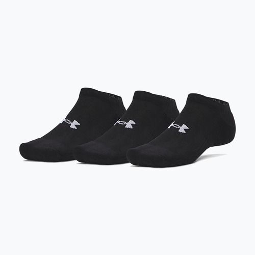 Men's socks Under Armour Performance Cotton NS 3 pairs ultimate black/ultimate black/white