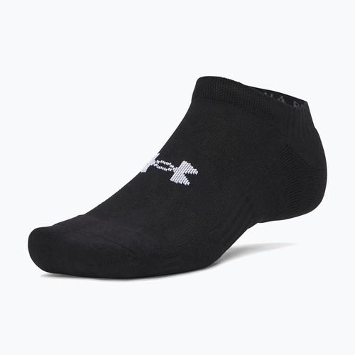 Men's socks Under Armour Performance Cotton NS 3 pairs ultimate black/ultimate black/white