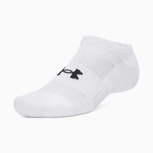 Men's socks Under Armour Performance Cotton NS 3 pairs white/white/ultimate black