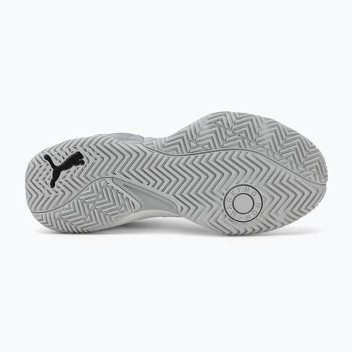 Men's handball shoes PUMA Solarstrike 4 puma white/puma black/silver