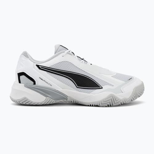 Men's handball shoes PUMA Solarstrike 4 puma white/puma black/silver