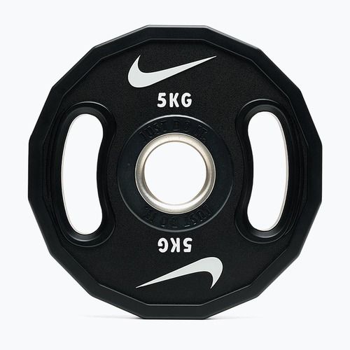 Weight Nike Strength Pro Urethane Plates 2 x 5 kg blak/white