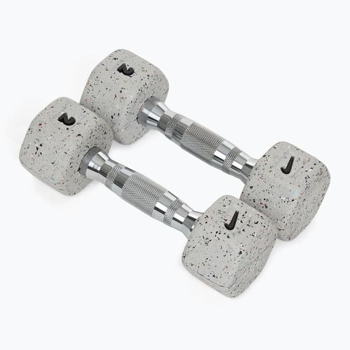 Dumbbells Nike Strength Grind Hex Dumbbell 2 x 2 kg wolf grey