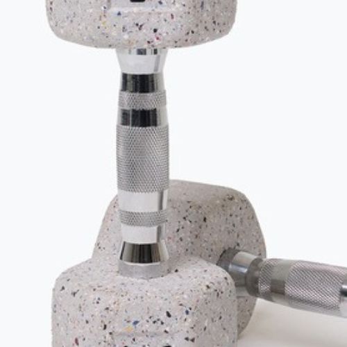 Dumbbells Nike Strength Grind Hex Dumbbell 2 x 4 kg wolf grey