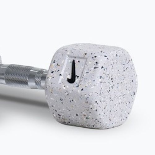 Dumbbells Nike Strength Grind Hex Dumbbell 2 x 5 kg wolf grey