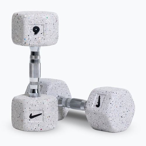 Dumbbells Nike Strength Grind Hex Dumbbell 2 x 6 kg wolf grey