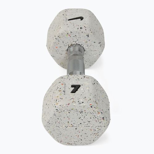 Dumbbells Nike Strength Grind Hex Dumbbell 2 x 7 kg wolf grey