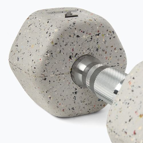 Dumbbells Nike Strength Grind Hex Dumbbell 2 x 7 kg wolf grey