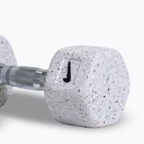 Dumbbells Nike Strength Grind Hex Dumbbell 2 x 8 kg wolf grey