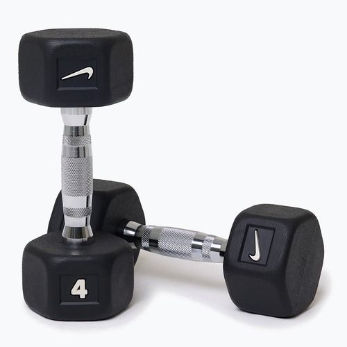Dumbbells Nike Strength Hex Dumbbell 2 x 4 kg black/white