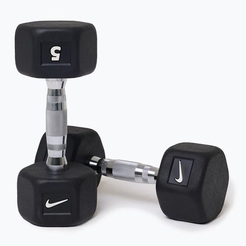 Dumbbells Nike Strength Hex Dumbbell 2 x 5 kg black/white
