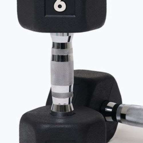 Dumbbells Nike Strength Hex Dumbbell 2 x 6 kg black/white