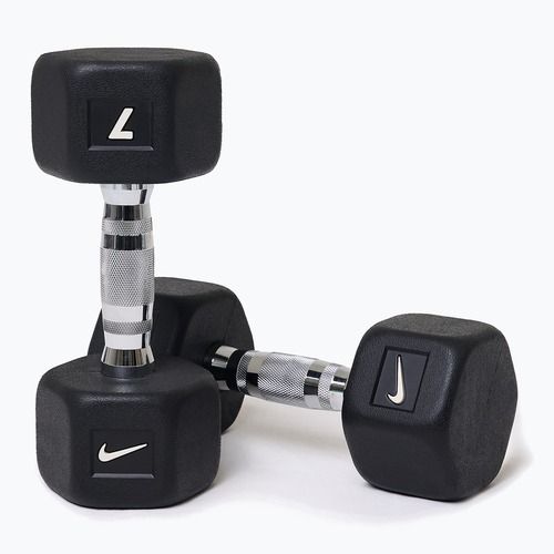Dumbbells Nike Strength Hex Dumbbell 2 x 7 kg black/white
