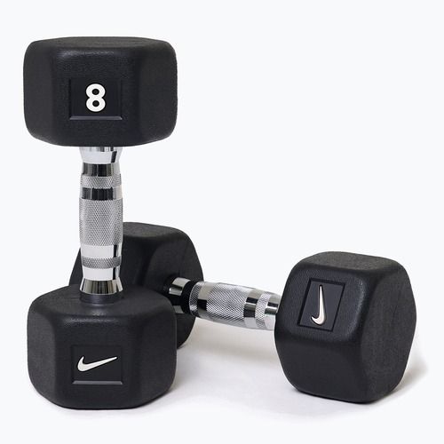Dumbbells Nike Strength Hex Dumbbell 2 x 8 kg black/white