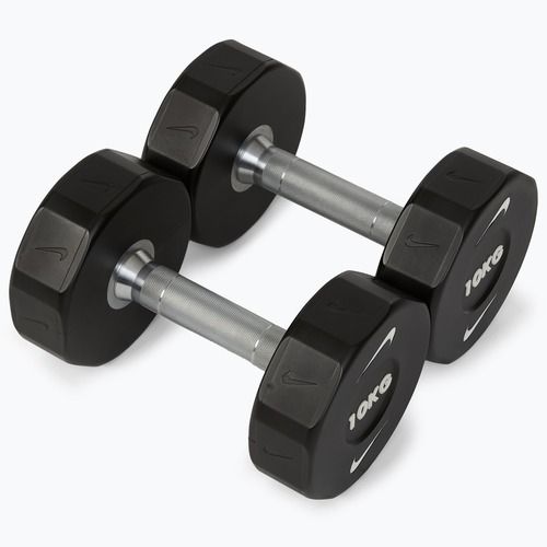Dumbbells Nike Strength Pro Urethane Dumbbell 2 x 10 kg black/white